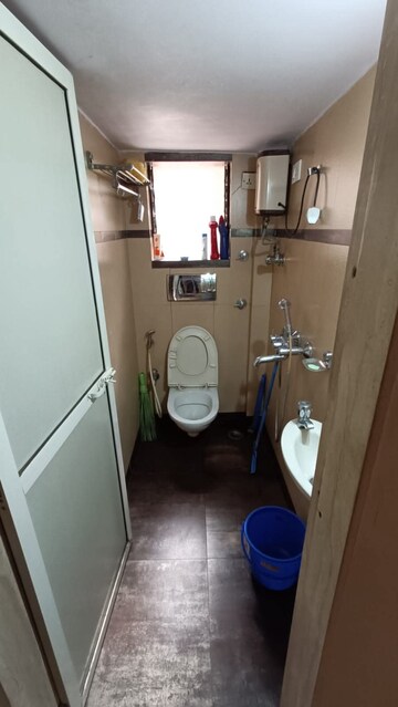 Bathroom in 1 BHK Apartment at Durvas CHS, Nalasopara East – for Sale