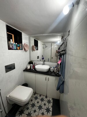 Bathroom in 2 BHK Apartment at Kailash Tower Nalasopara, Nalasopara East – for Sale