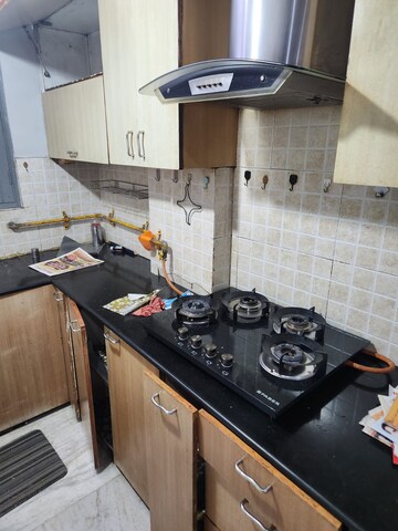 Kitchen in 3 BHK Builder Floor at Niti Khand I – for Rent