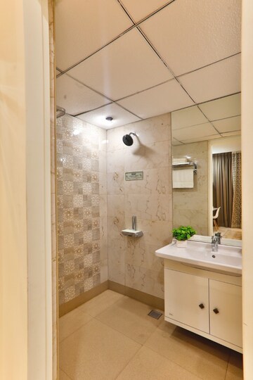 Bathroom in 3 BHK Apartment at Kumar Palmspring Towers, Undri – for Sale