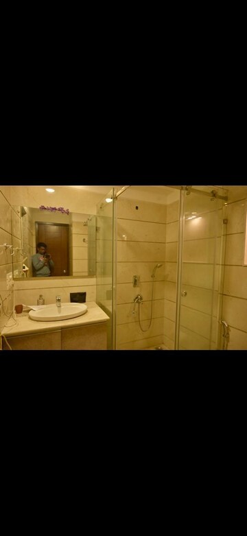 Bathroom in 4 BHK Builder Floor at Greater Kailash ii – for Rent