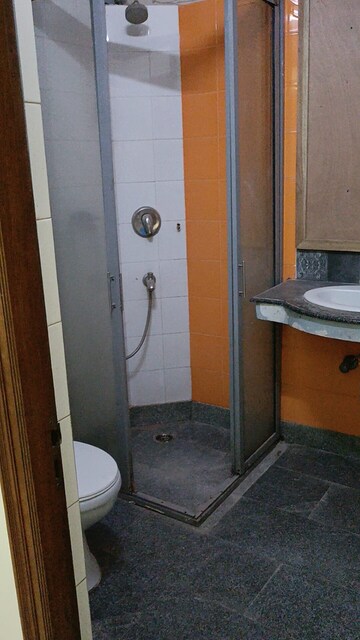 Bathroom in 4 BHK Builder Floor at Vasant Vihar – for Rent