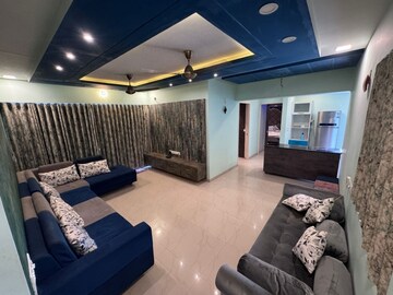 Living Room in 3 BHK Apartment at Jagatpur – for Rent