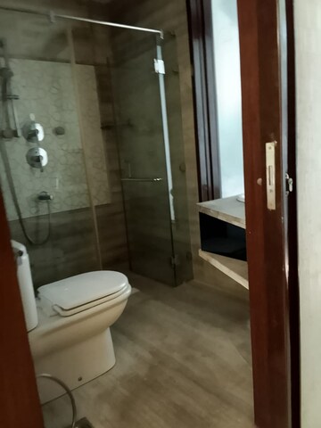 Bathroom in 3.5 BHK Builder Floor at Vasant Vihar – for Rent