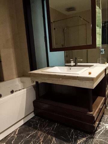 Kitchen in 3.5 BHK Builder Floor at Vasant Vihar – for Rent