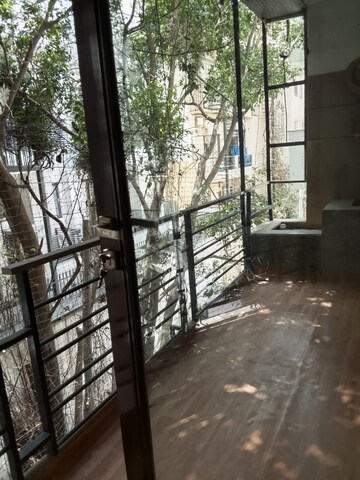 Balcony in 3.5 BHK Builder Floor at Vasant Vihar – for Rent