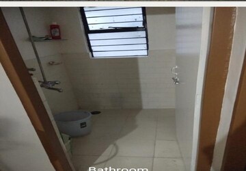 Bathroom in 1 BHK Apartment at Gananjay Society, Kothrud – for Rent
