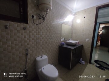 Bathroom in 3.5 BHK Builder Floor at Said Ul Ajaib – for Rent