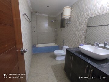 Bathroom in 3.5 BHK Builder Floor at Said Ul Ajaib – for Rent