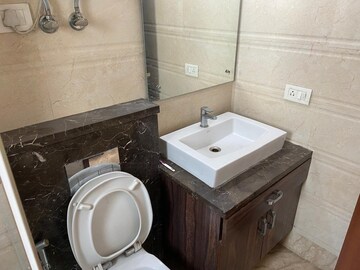 Bathroom in 4 BHK Builder Floor at Safdarjang Enclave – for Rent