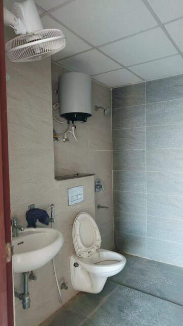 Bathroom in 3 BHK Apartment at Omaxe Royal Residency Faridabad, Sector 79 – for Rent