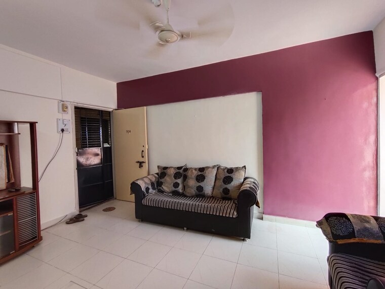 Living Room, belvalkar-chaitrangan 1 Bedroom 621 Sq.Ft. Apartment In Katraj Pune 8534550