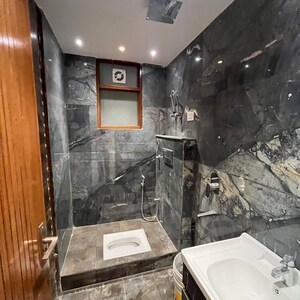 Bathroom in 4 BHK Builder Floor at Chattarpur – for Sale