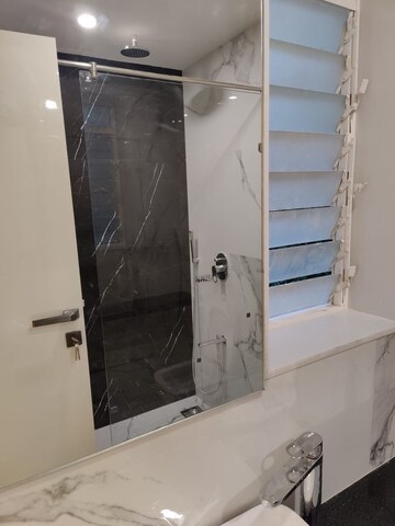 Bathroom in 2 BHK Apartment at Bandra West – for Rent