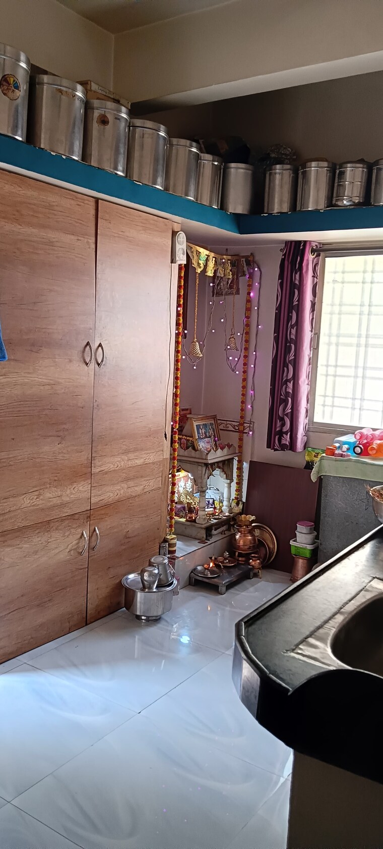 Kitchen, mahal 1 Bedroom 600 Sq.Ft. Apartment In Mahal Nagpur 8534737