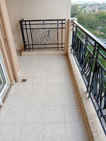 Balcony in 3 BHK Apartment at DLF New Town Heights III, Sector 91 – for Rent