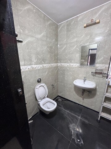 Bathroom in 2 BHK Apartment at Westin Karmayog CHS, Andheri West – for Rent