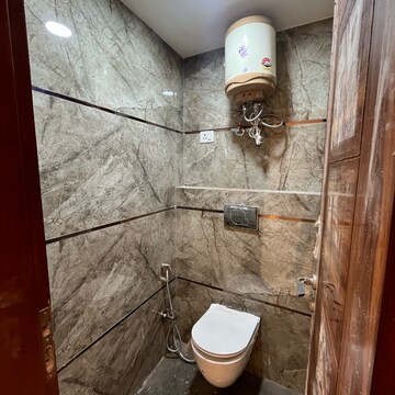 Bathroom in 3 BHK Builder Floor at Chattarpur – for Sale