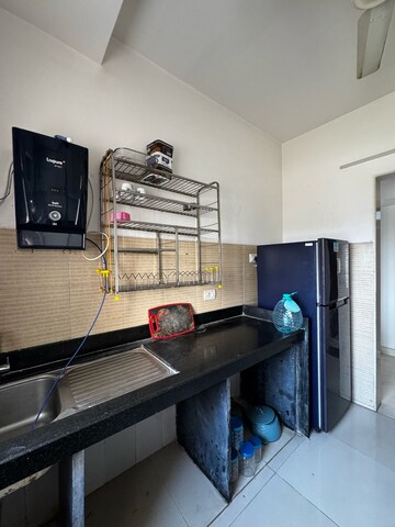 Kitchen in 2 BHK Apartment at Lodha Splendora, Ghodbunder Road – for Rent