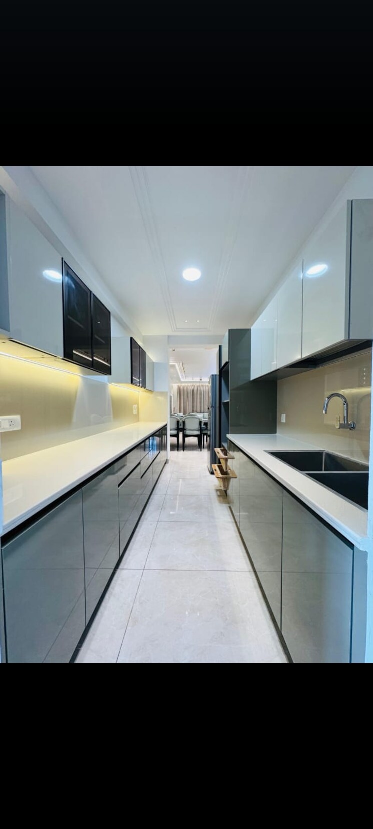 Kitchen, ambala highway 3 Bedroom 2025 Sq.Ft. Builder Floor In Ambala Highway Zirakpur 8535319