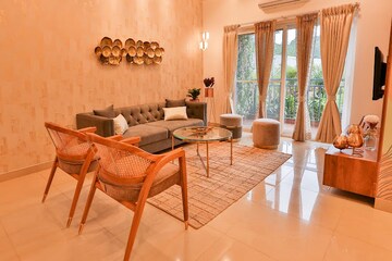 Living Room in 3 BHK Apartment at TVS Emerald Jardin, Singasandra – for Sale
