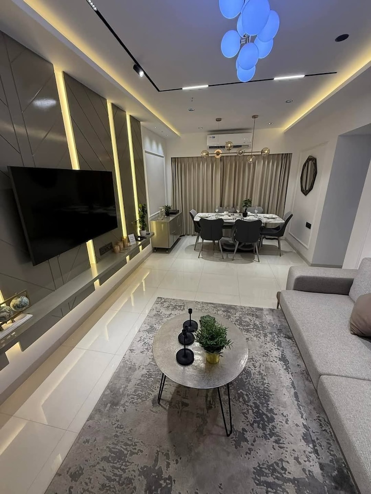 Master Bedroom, juhi-niharika-absolute 2 Bedroom 638 Sq.Ft. Apartment In Sector 39 Kharghar Navi Mumbai 8535335