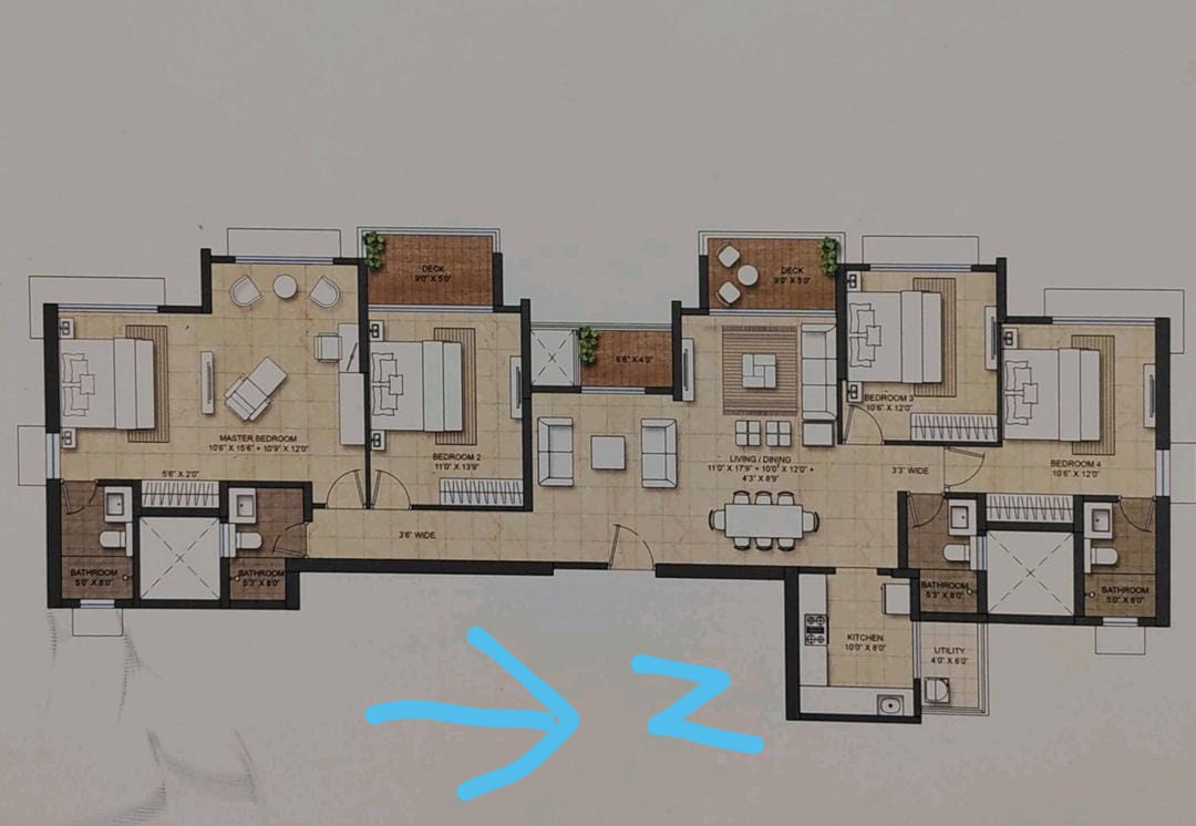 4 BHK + Pooja Room Apartment For Sale in Lodha Bella Vita