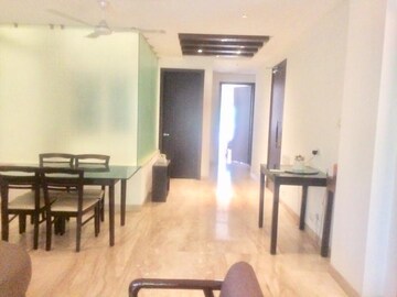 Living Room in 3 BHK Builder Floor at Jangpura – for Rent