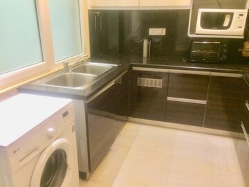 Kitchen in 3 BHK Builder Floor at Jangpura – for Rent