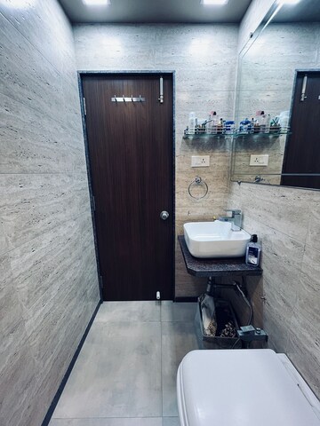 Bathroom in 1 BHK Apartment at Bandra West – for Rent