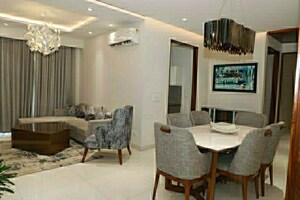 Master Bedroom in 3 BHK Apartment at Motia Blue Ridge, Dhakoli Village – for Sale