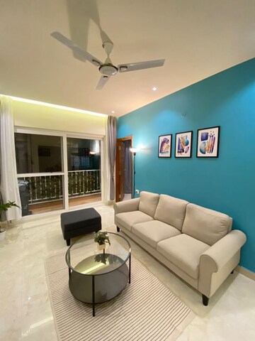 Living Room in 3 BHK Apartment at Tata Eureka Park, Sector 150 – for Rent