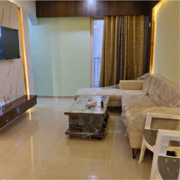 Living Room in 2 BHK Apartment at Signature Global The Millennia, Garoli Kalan – for Rent