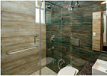 Staircase in 3 BHK Apartment at Motia Blue Ridge, Dhakoli Village – for Sale