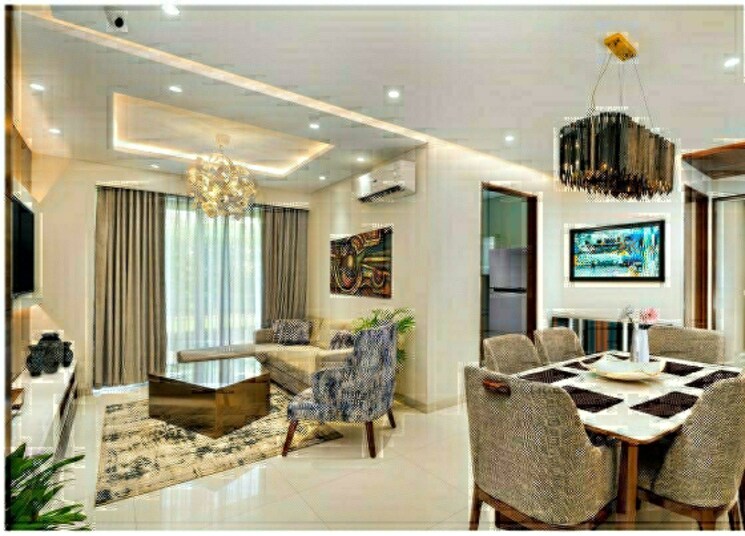 Living Room, motia-blue-ridge 3 Bedroom 1750 Sq.Ft. Apartment In Dhakoli Village Zirakpur 8536208
