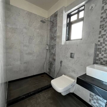 Bathroom in 2 BHK Apartment at Rajesh Raj Infinia, Malad West – for Rent