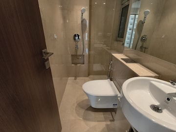 Bathroom in 2 BHK Apartment at Hiranandani Highland, Powai – for Rent