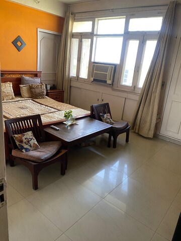 Living Room in 3 BHK Apartment at DLF Silver Oaks, Sector 26 – for Rent