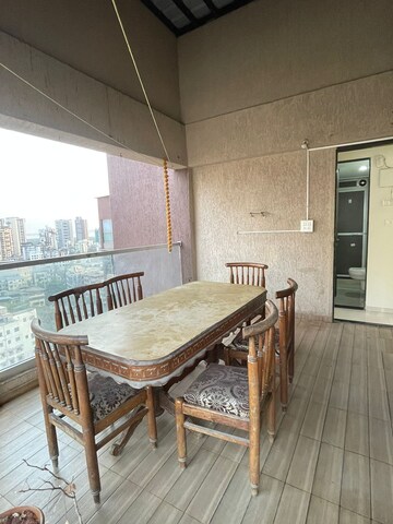 Kitchen in 3 BHK Apartment at Galaxy Aura, Nerul Sector 6 – for Sale