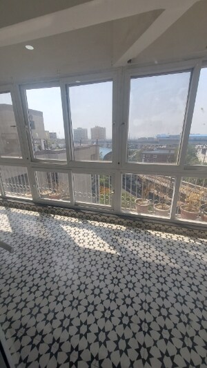 Balcony in 4 BHK Apartment at Mayur Vihar Phase 1 Extension – for Sale