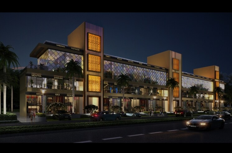 Exterior View, bptp-district-phase-2 Commercial Shop 752 Sq.Ft. In Sector 84 Faridabad 8536582