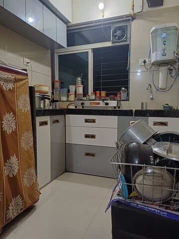 Kitchen in 1 BHK Apartment at Sai Darshan Ghansoli, Ghansoli – for Rent