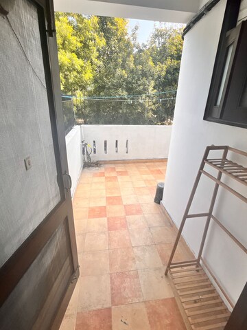 Balcony in 3 BHK Apartment at Vasant Vihar – for Rent