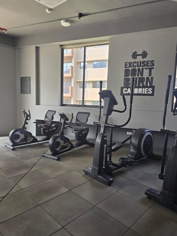 Gym in 3 BHK Apartment at Shapoorji Pallonji Vanaha Springs, Bavdhan – for Rent