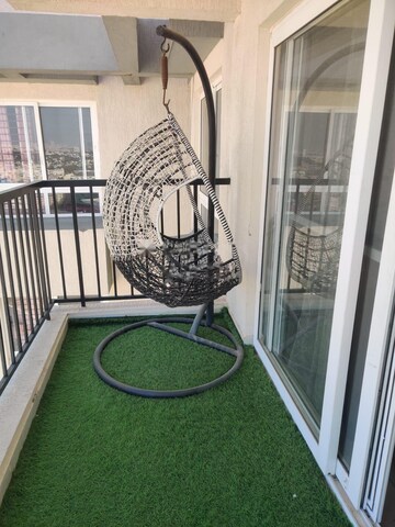Balcony in 2.5 BHK Apartment at Kolte Patil iTowers Exente, Electronic City Phase I – for Rent