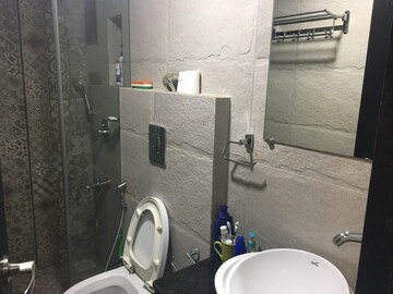 Bathroom in 4 BHK Apartment at Yayati CHS, Seawoods – for Sale