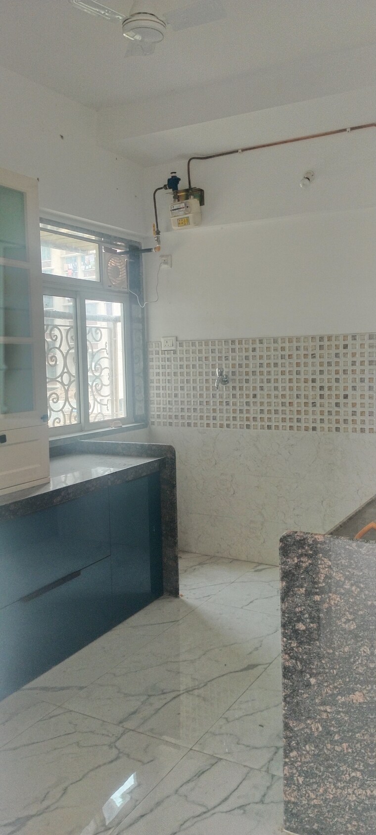Kitchen, new-happy-life-chs 3 Bedroom 853 Sq.Ft. Apartment In Mulund West Mumbai 8536866