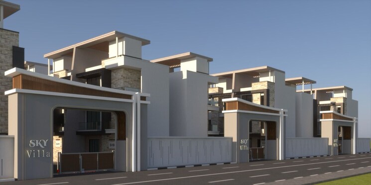 Exterior View, handewadi 5 Bedroom 2450 Sq.Ft. Villa In Handewadi Pune 8536867