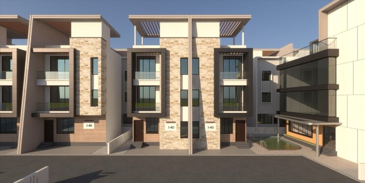 Exterior View, handewadi 5 Bedroom 2450 Sq.Ft. Villa In Handewadi Pune 8536867