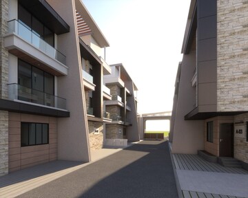 Staircase in 5 BHK Villa at Handewadi – for Sale
